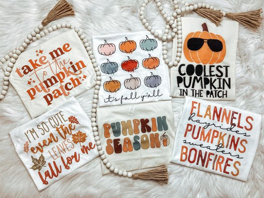 Pumpkin Season Collection BABY/TODDLER/YOUTH