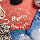 Hangin with the Hippies & The Cowboys Graphic Tee