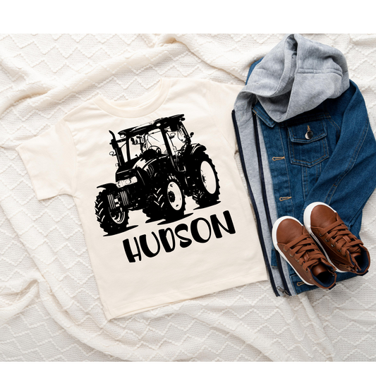 Custom Name/Personalized Tractor Tee